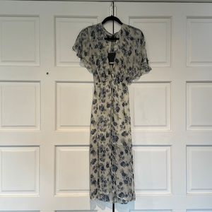 Reformation floral dress POSITANO new* with tags size S